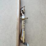#132 Gusle souvenir with stand (horse, Montenegro coat of arms, about 25 cm)