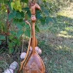 #215 Gusle sa orlom (Njegoš, Mauzolej na Lovćenu)