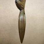 #139 Gusle bow with handle in the shape of a rabbit's head