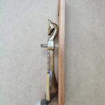 #132 Gusle souvenir with stand (horse, Montenegro coat of arms, about 25 cm)
