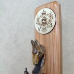 #132 Gusle souvenir with stand (horse, Montenegro coat of arms, about 25 cm)
