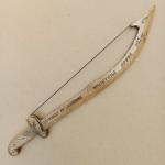 #141 Gusle bow - sword (with inscription)