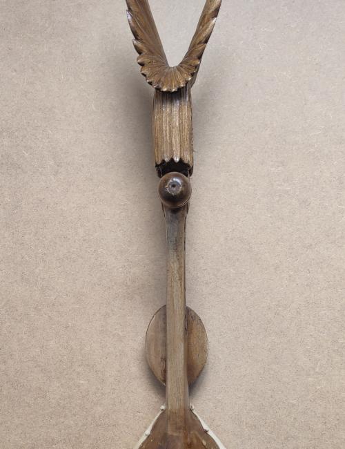 Free space for engraving inscription (Gusle with goat model #120)