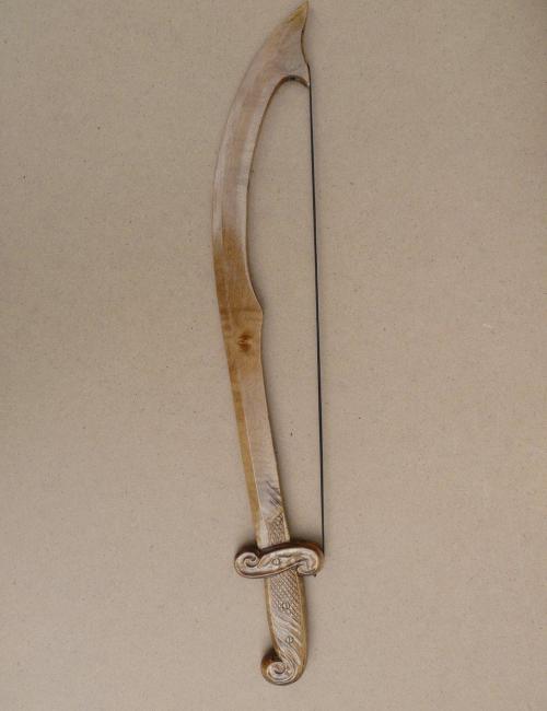 Place for engraving inscription (Gusle bow model #140)