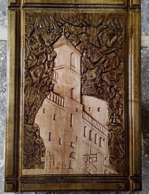 Ostrog Monastery (Gusle with eagle model #111)