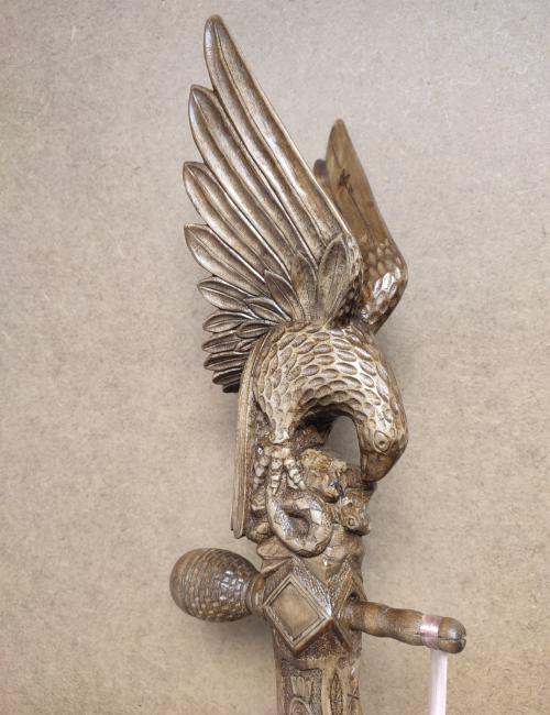 Gusle with an eagle and snake (Njegoš)