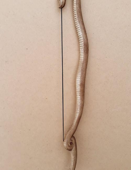 Gusle bow in the shape of a snake