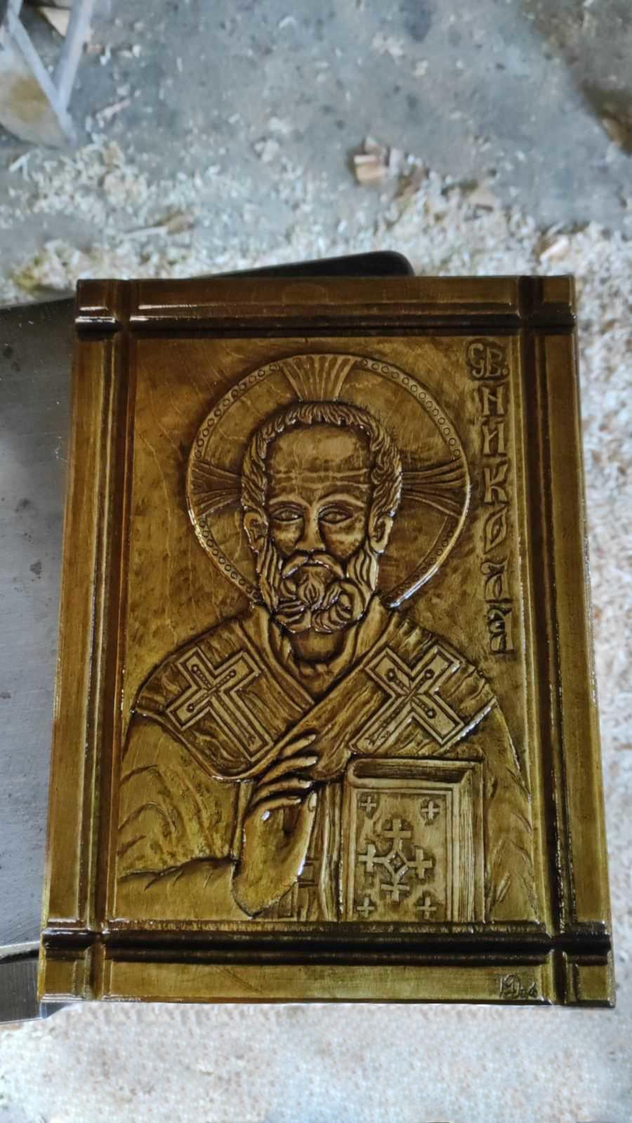 Duborez-ikona Sv. Nikola